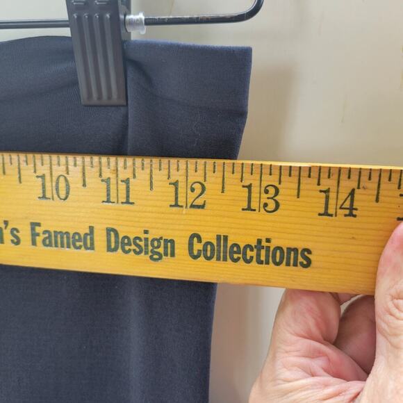 Bootcut Maternity jeans Indigo Blue Dark Wash With Full Stretch Belly Panel sz M - Picture 3 of 7